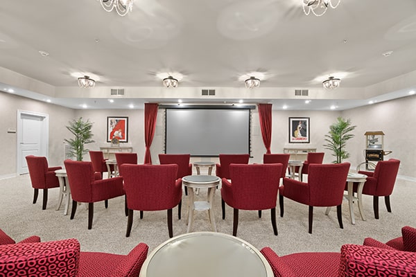 The Movie Theater at Regency Senior Living