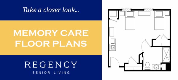 Memory Care Floor Plans at Regency Senior Living