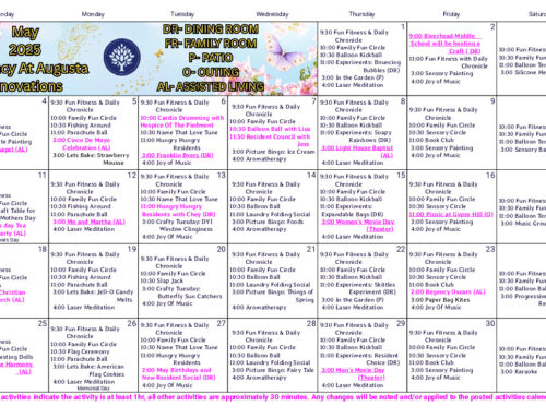 May 2025 Calendar